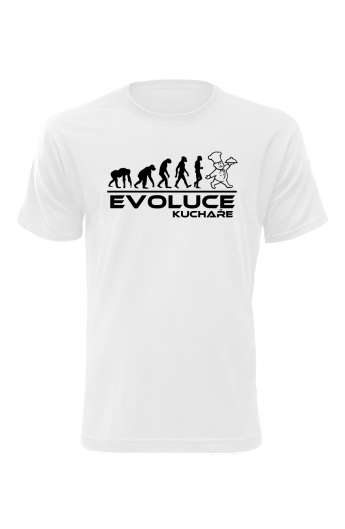 Pánské tričko Evoluce Kuchaře