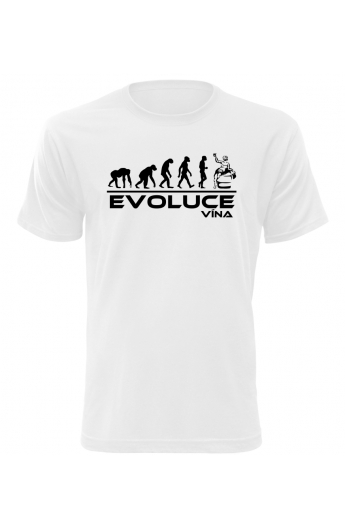 Pánské tričko Evoluce Vína