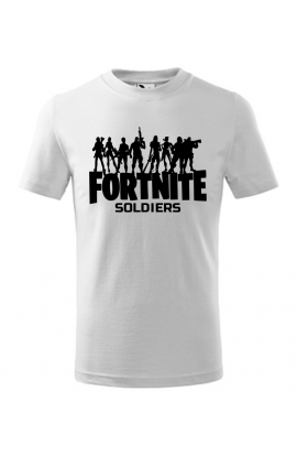 Dětské herní tričko Fortnite Soldiers