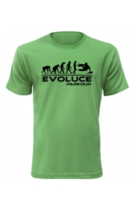 Pánské tričko Evoluce Parkour