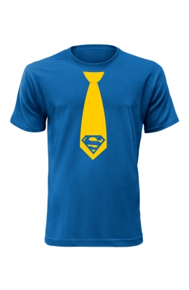 Pánské tričko s kravatou Superman