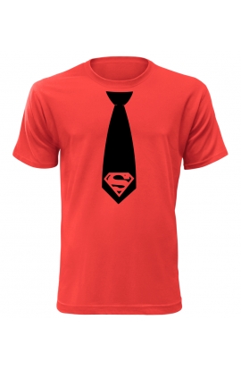 Pánské tričko s kravatou Superman