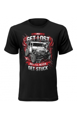 Pánské tričko Get Lost Get Stuck
