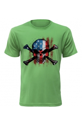 Pánské tričko American Skull