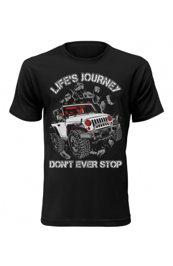 Pánské tričko Life Is Journey