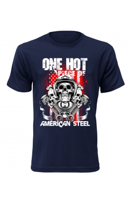 Pánské moto tričko American steel