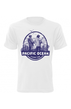 Pánské tričko s rybářským motivem Pacific Ocean