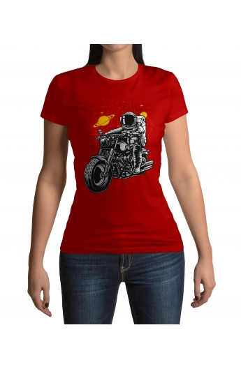 Dámské tričko s moto astronoutem