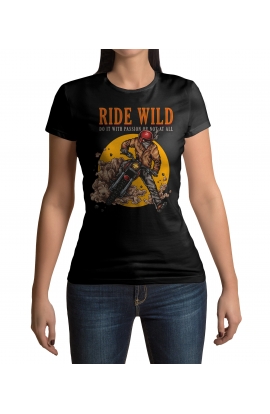 Dámské motorkářské tričko Ride Wild