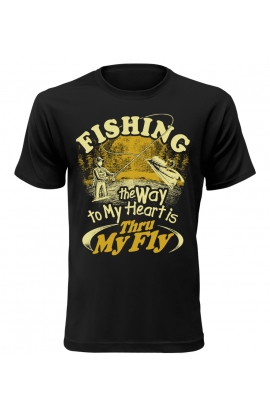 Pánské tričko s rybářským motivem Fishing