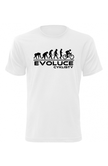 Pánské tričko Evoluce Cyklisty