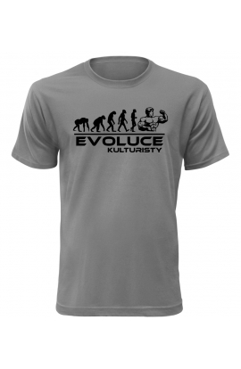 Pánské tričko Evoluce Kulturisty