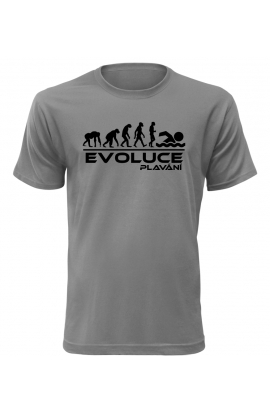 Pánské tričko Evoluce Plavání