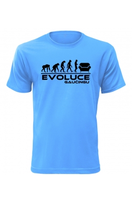 Pánské tričko Evoluce Gaučingu