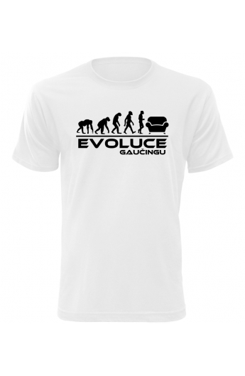 Pánské tričko Evoluce Gaučingu