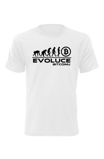 Pánské tričko Evoluce Bitcoinu