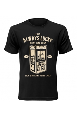 Pánské tričko s automatem Always Lucky